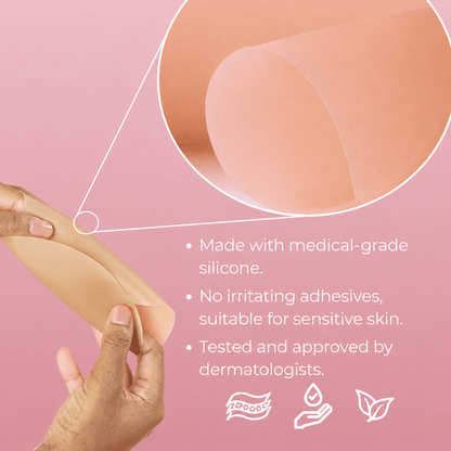 Non-Adhesive Round Nipple Covers